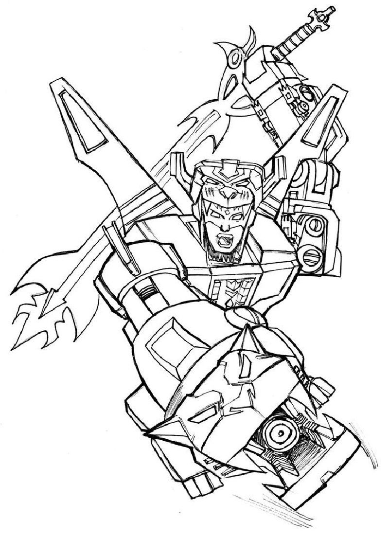 voltron coloring pages printable jpg