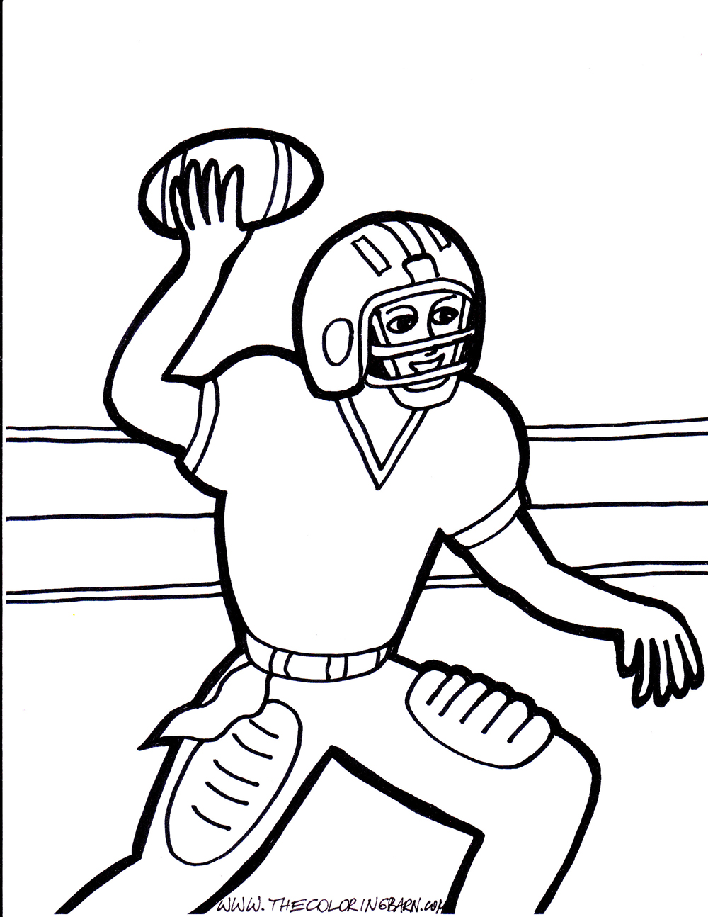 exciting football coloring pages printable jpg