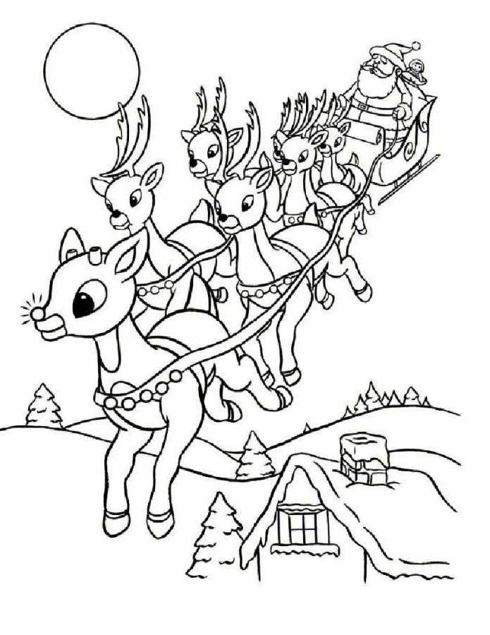 charming rudolph coloring pages printable jpg