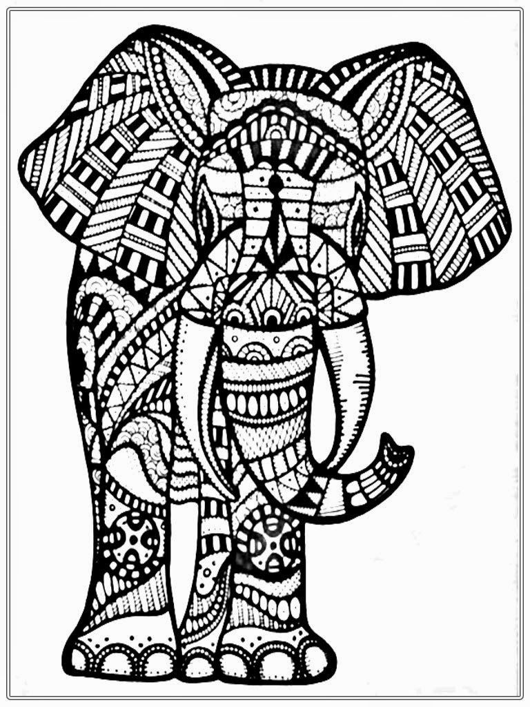 majestic elephant coloring pages printable jpg