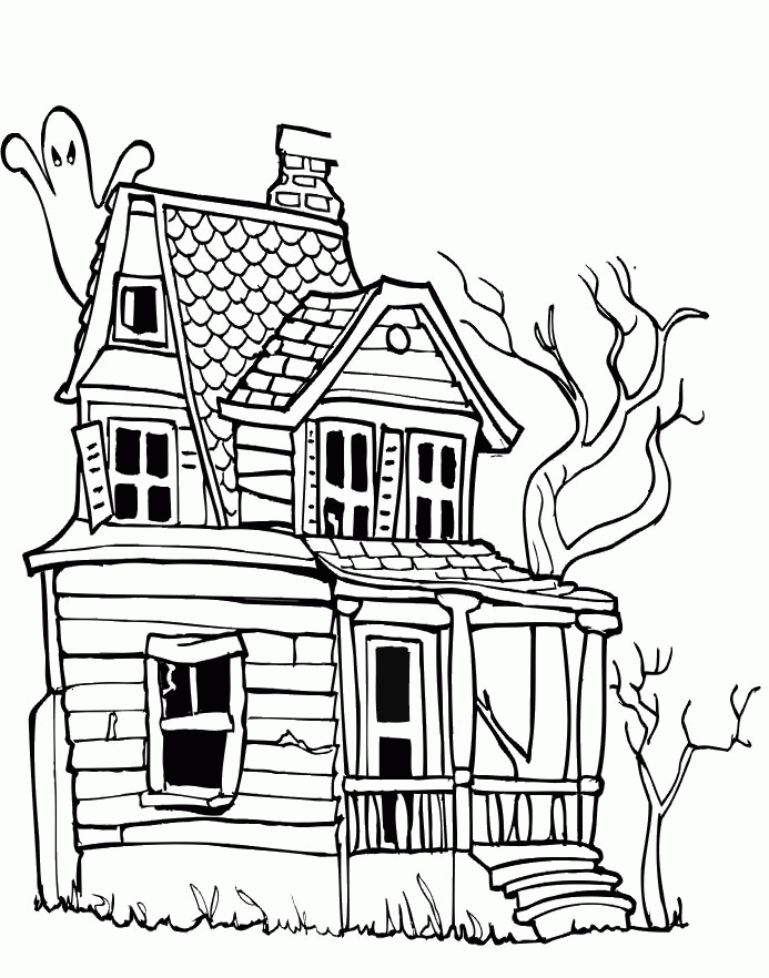 spooky halloween coloring pages printable jpg