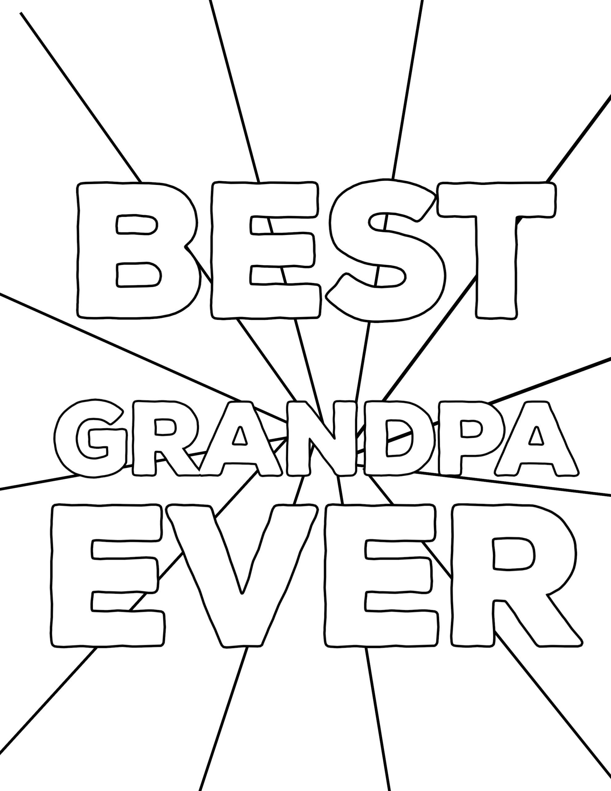 happy fathers day coloring pages for grandpa printable jpg