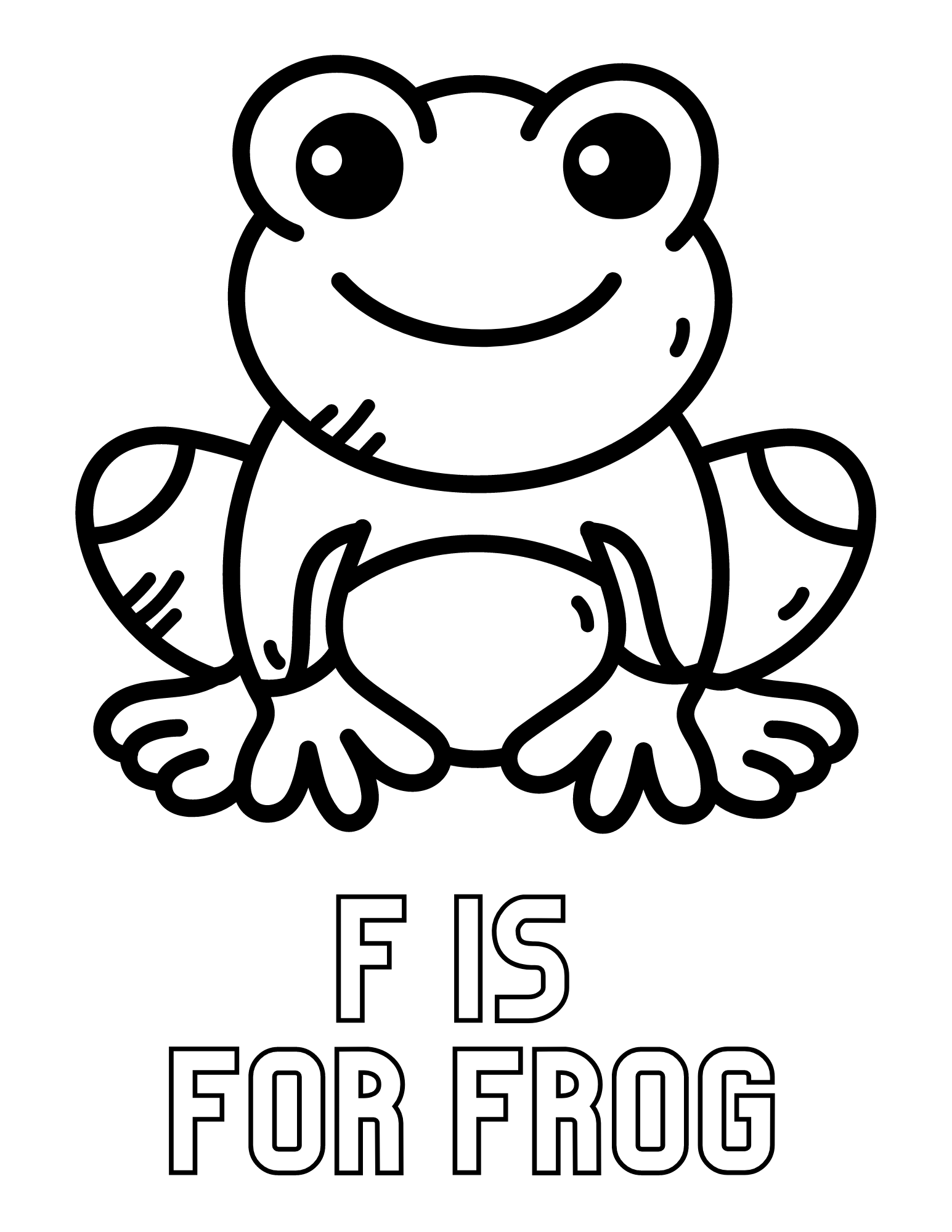 small frog coloring pages printable jpg