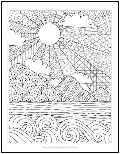 sun coloring pages printable jpg