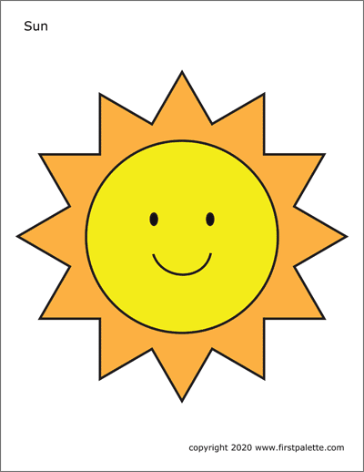 sun coloring pages printable jpg