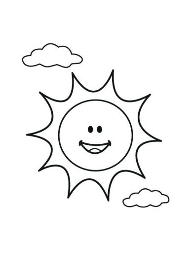 sun coloring pages printable jpg