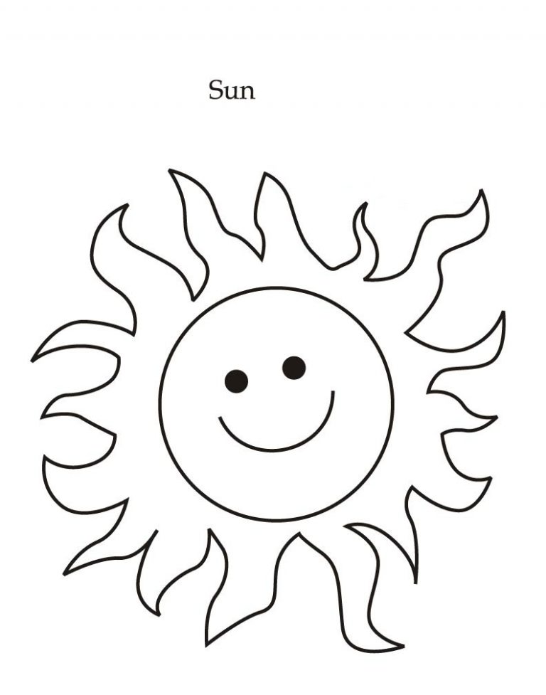 sun coloring pages printable jpg