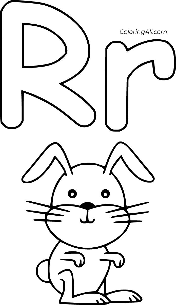 fun letter r coloring pages printable jpg