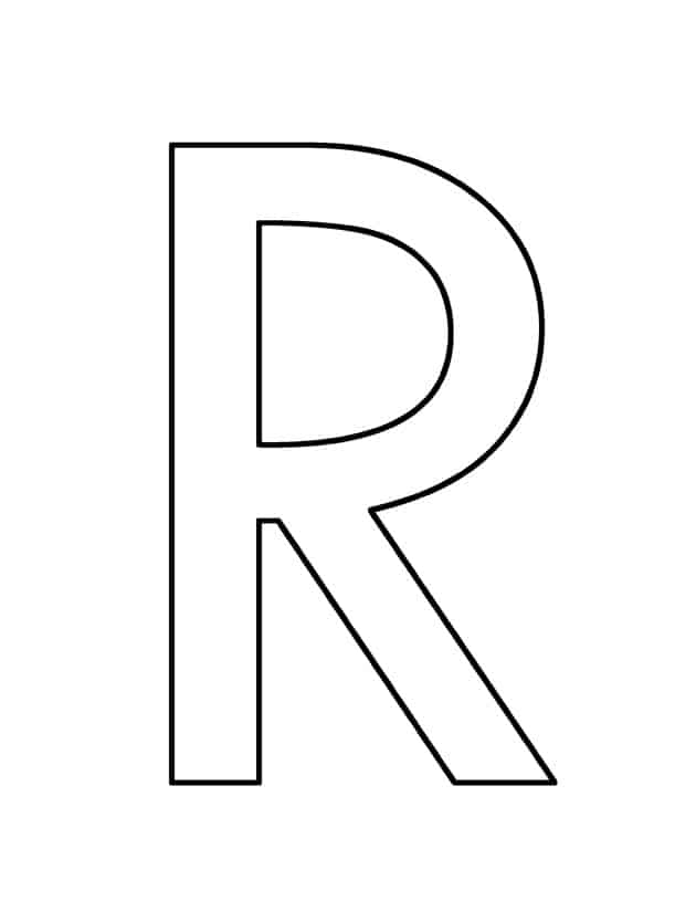 fun letter r coloring pages printable jpg