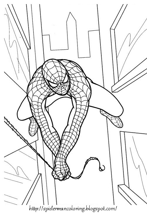 amazing spiderman drawing coloring pages printable jpg