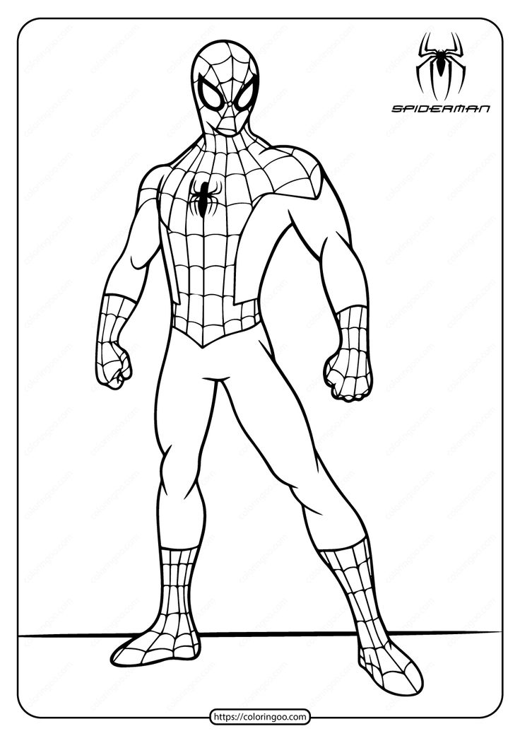 amazing spiderman drawing coloring pages printable jpg