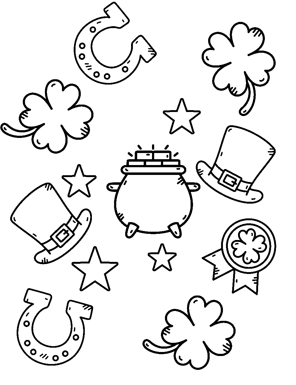 st patricks day coloring pages printable jpg