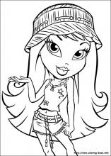 aesthetic baddie coloring pages printable jpg