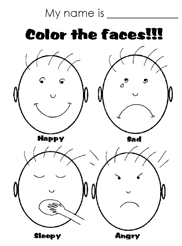 smiley face coloring pages for kids printable jpg