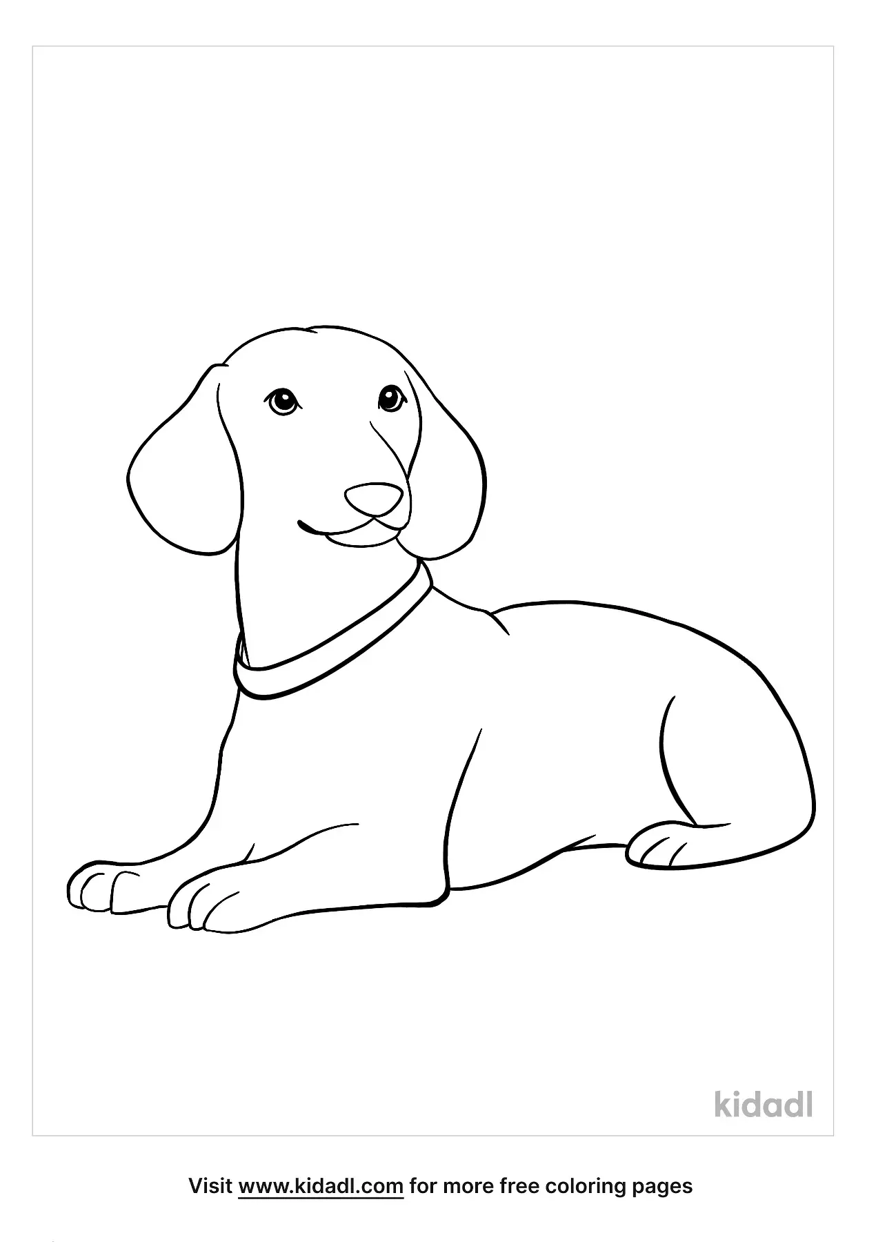 dachshund coloring pages printable jpg