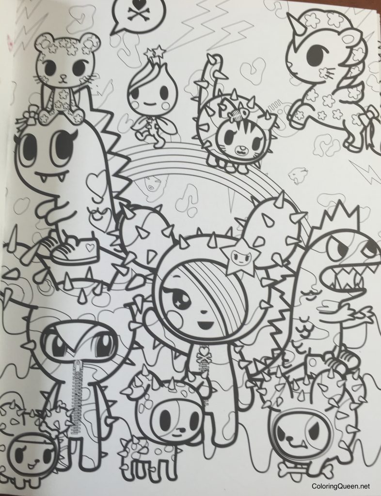 free tokidoki coloring pages printable jpg