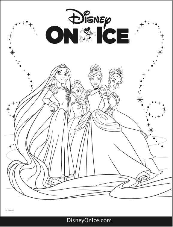 the best disney princess group coloring pages printable jpg