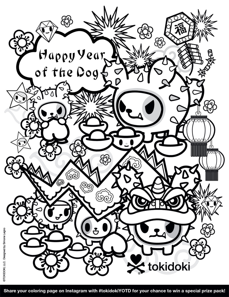 artistic tokidoki coloring pages printable jpg