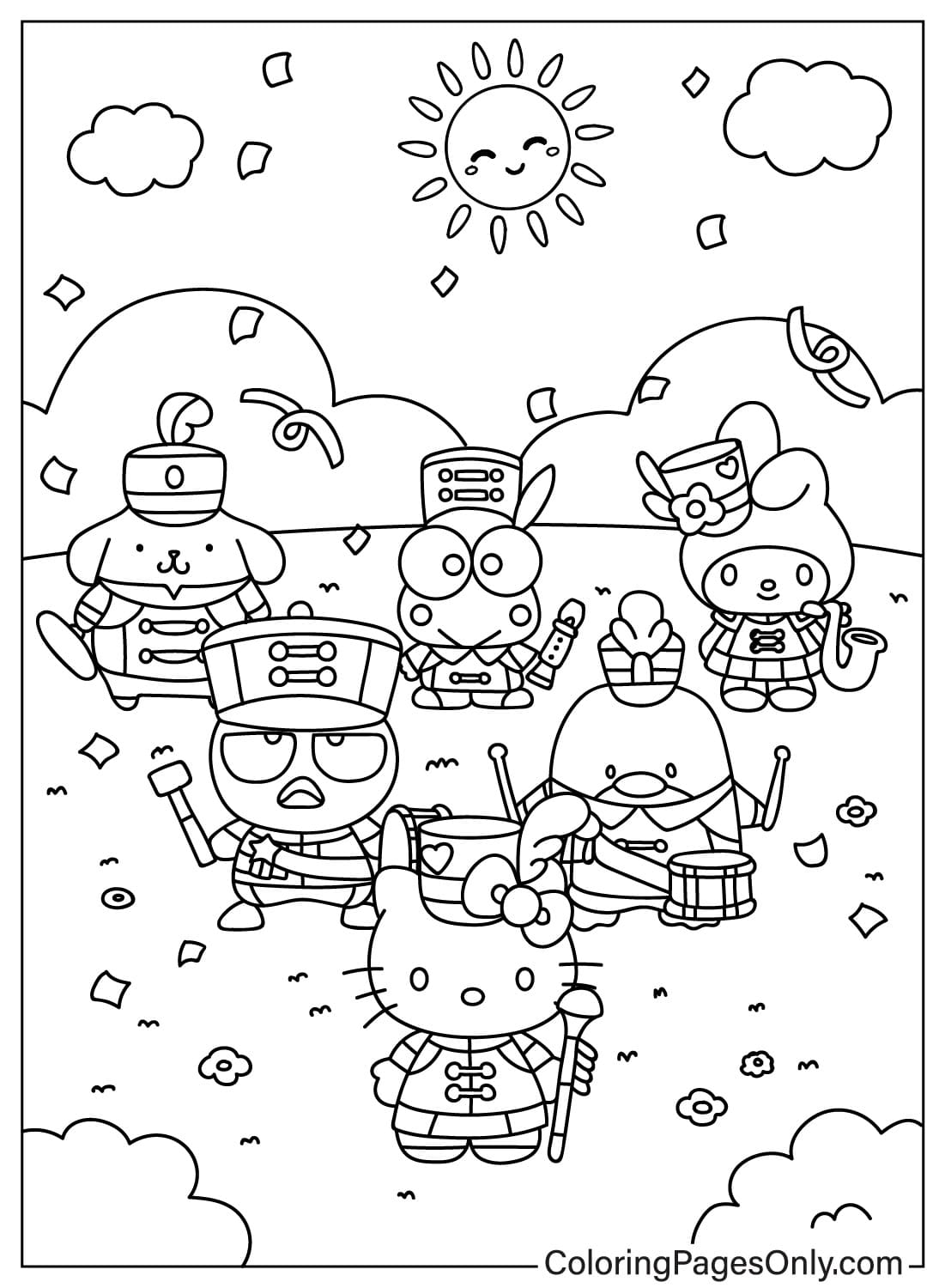 free sanrio coloring page jpg jpg