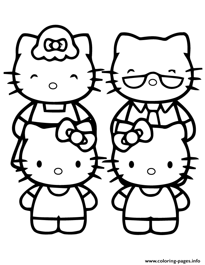 10 Hello Kitty Coloring Book Family: A Purrfect Guide for Creative Kids