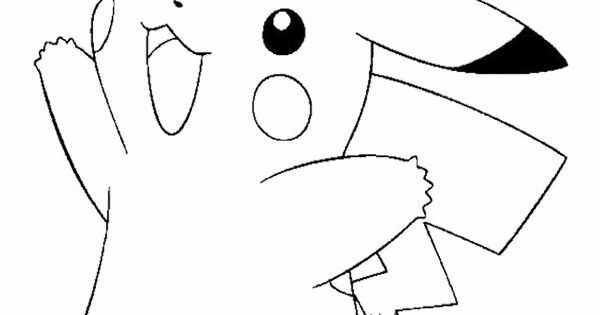 Pikachu Birthday Coloring Pages Printable ()