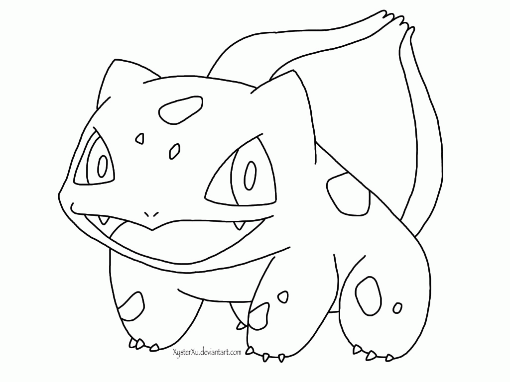 Pokemon Coloring Pages Bulbasaur ()