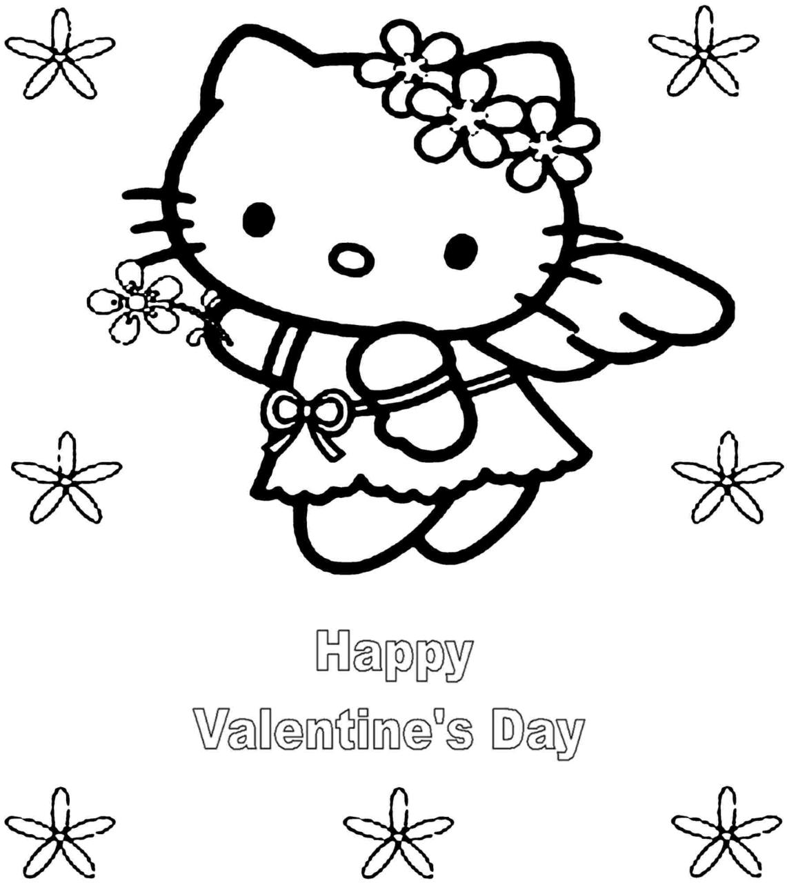 10 Hello Kitty Coloring Valentines for a Purr-fect Holiday