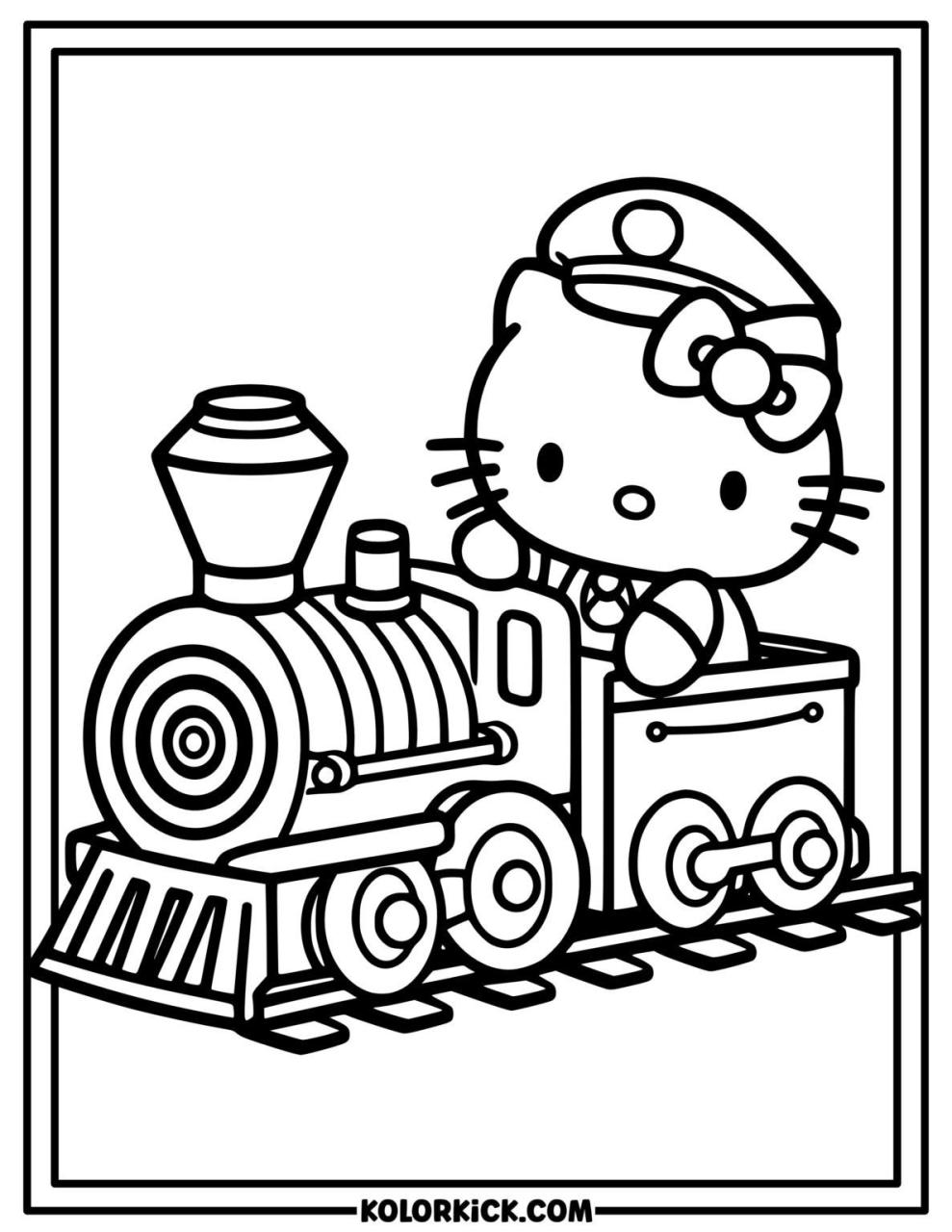 Hello Kitty Coloring Pages - 75 Free Printable PDFs