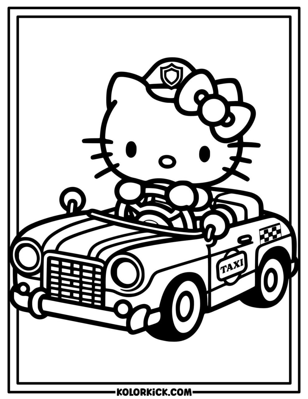 Hello Kitty Coloring Pages - 75 Free Printable PDFs