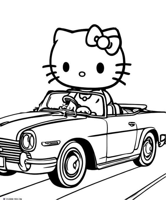 27 Hello Kitty Coloring Pages (2024 Free Unique Printables) Coloring pages #coloringpages Coloring p