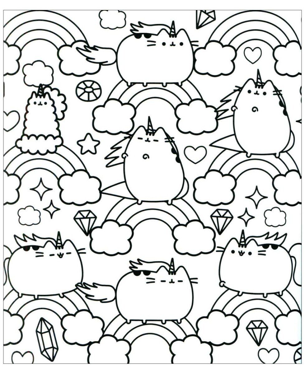 10 Kawaii Kids Coloring Pages to Brighten Your Day