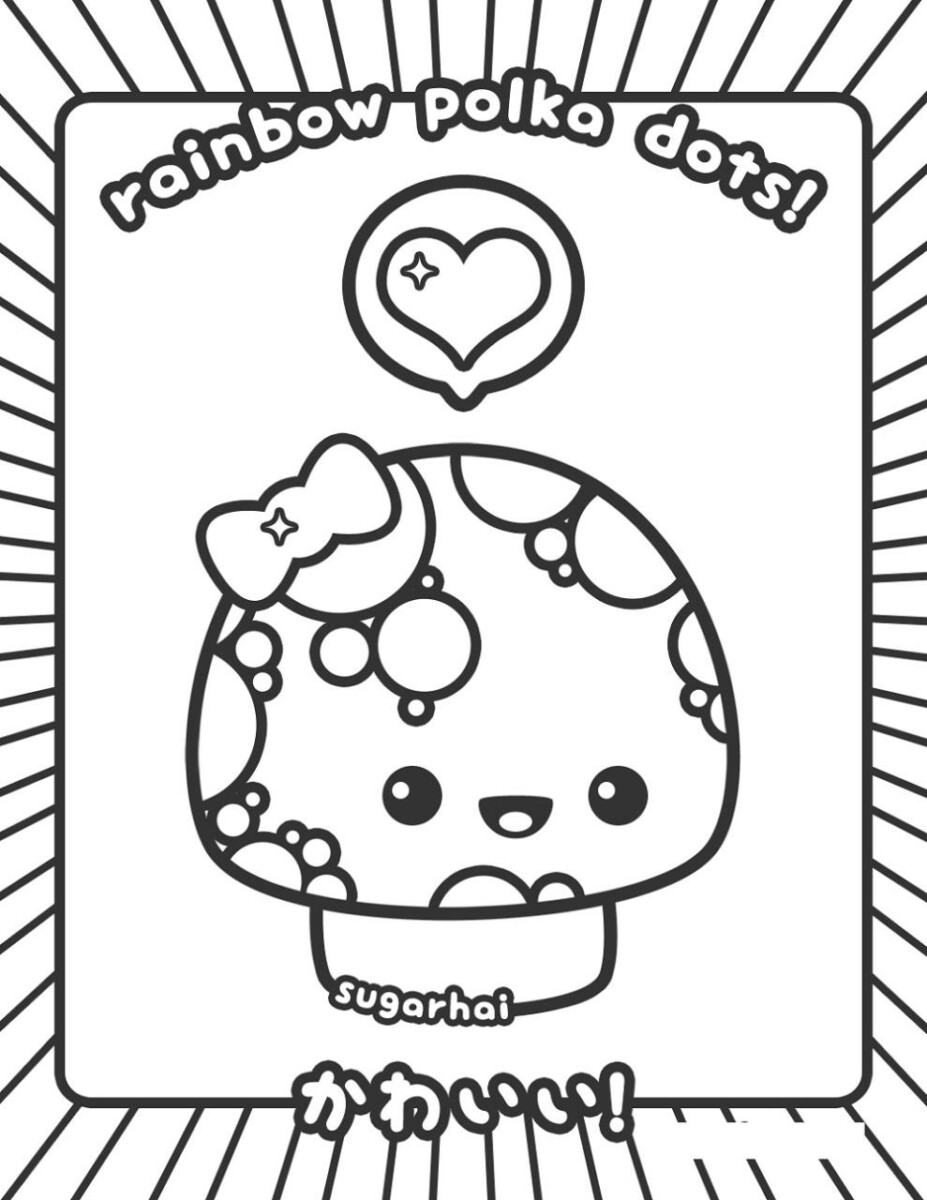 10 Kawaii Coloring Pages Inspired by Draw So Cute: Unleash Your Inner Artist