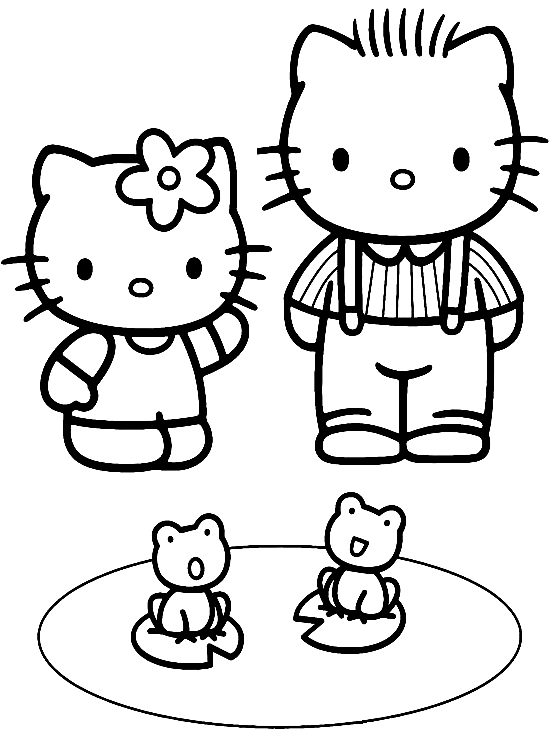 10 Hello Kitty Coloring Pages with Dear Daniel: A Purrfect Adventure for Kids