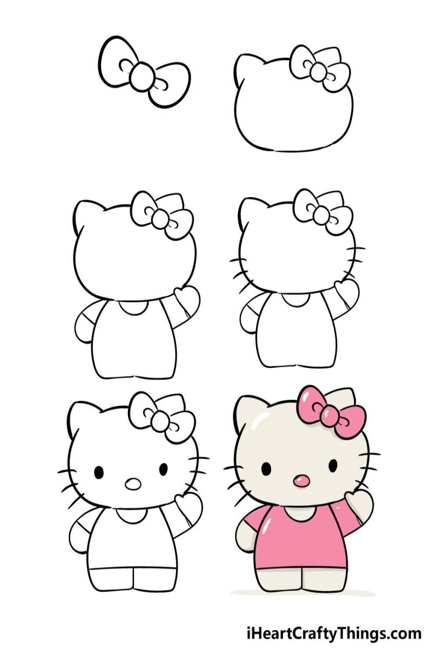 Hello Kitty Drawing