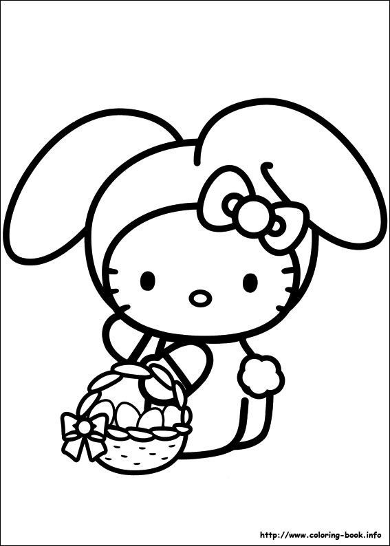 160 Hello Kitty Coloring Pages: Adorable and Sweet