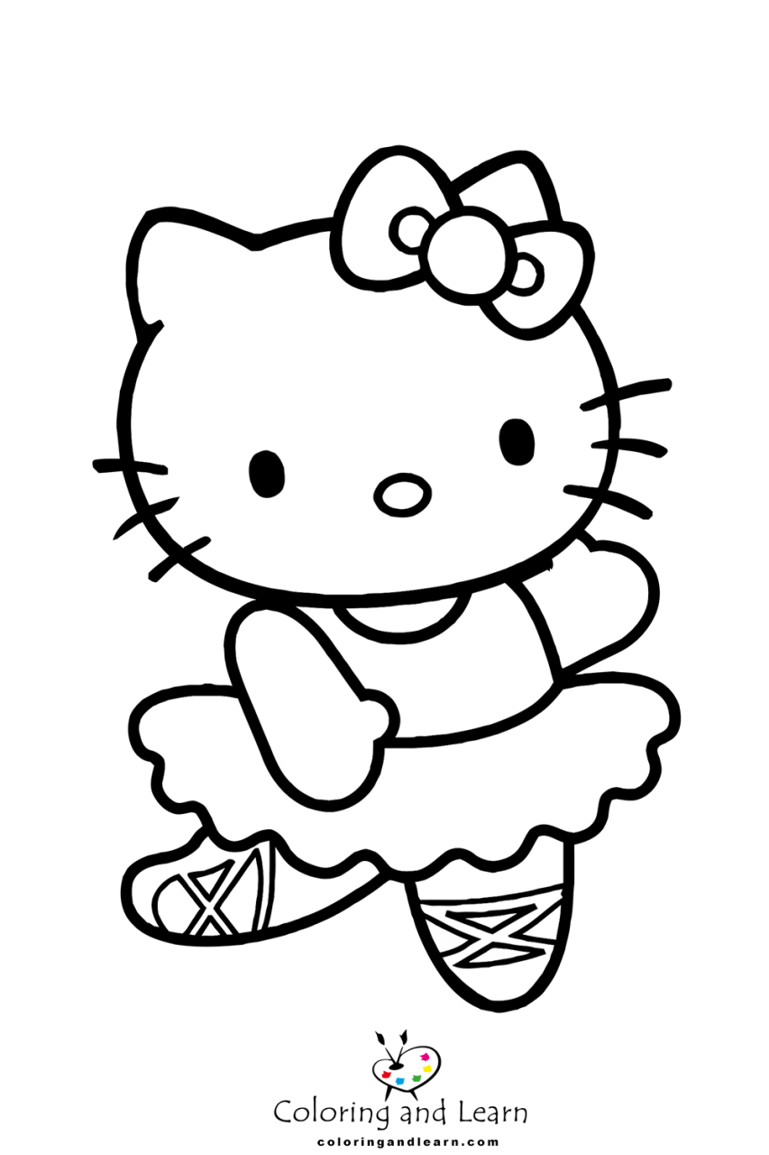 10 Hello Kitty Coloring Pages 2024: A Delightful Journey for Kids and Kitty Lovers